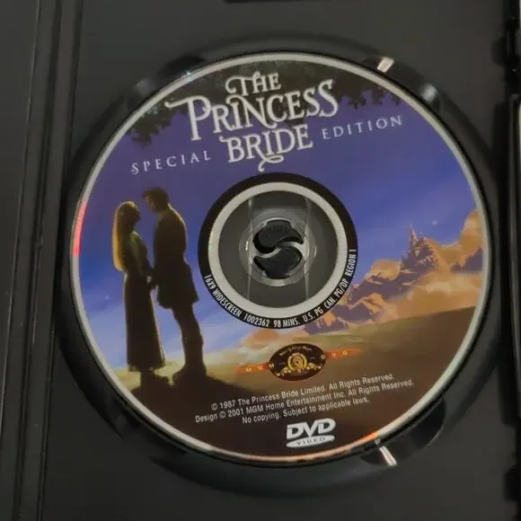 The Princess Bride Special Edition DVD Classic Movie Night Fairytale Advanture - Picture 3 of 5